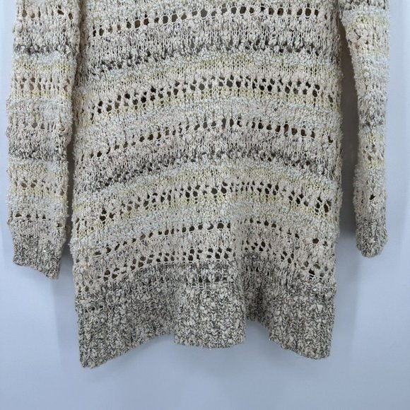 Knitted & Knotted Anthropologie Soubrette Marled Sequin‎ Chunky Cardigan Size S - Picture 8 of 8